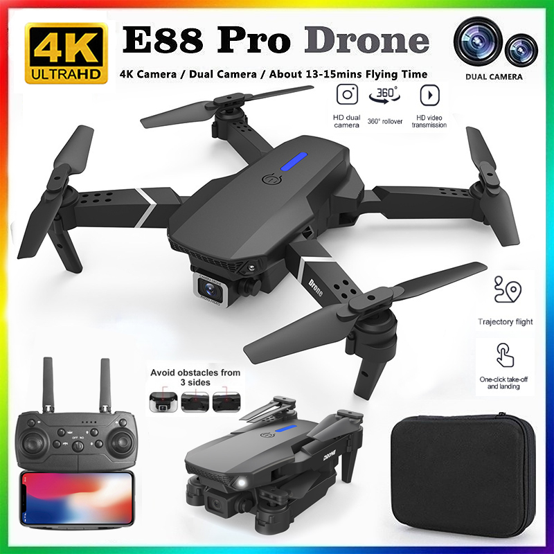 Drone Camera Night Vision - 2026 NEW E88 Professional HD 4K