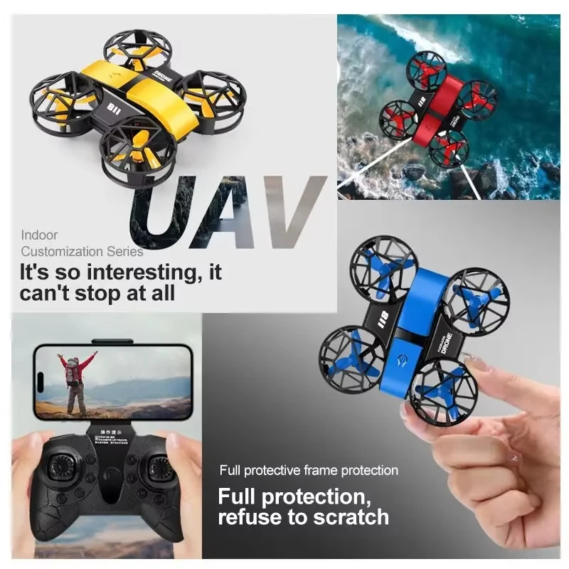 Drone Camera 4K - D12 Mini Drone 4k Profession HD