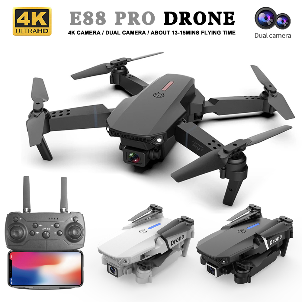 2026 Mini RC E88 Drone Foldabl - Eachine Drone E58 ulasan dan harga