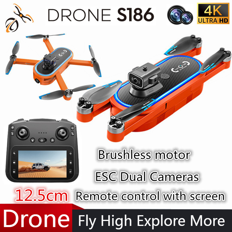 2025 S186 Drone Professional 4 - Drone Camera Professional ulasan dan harga