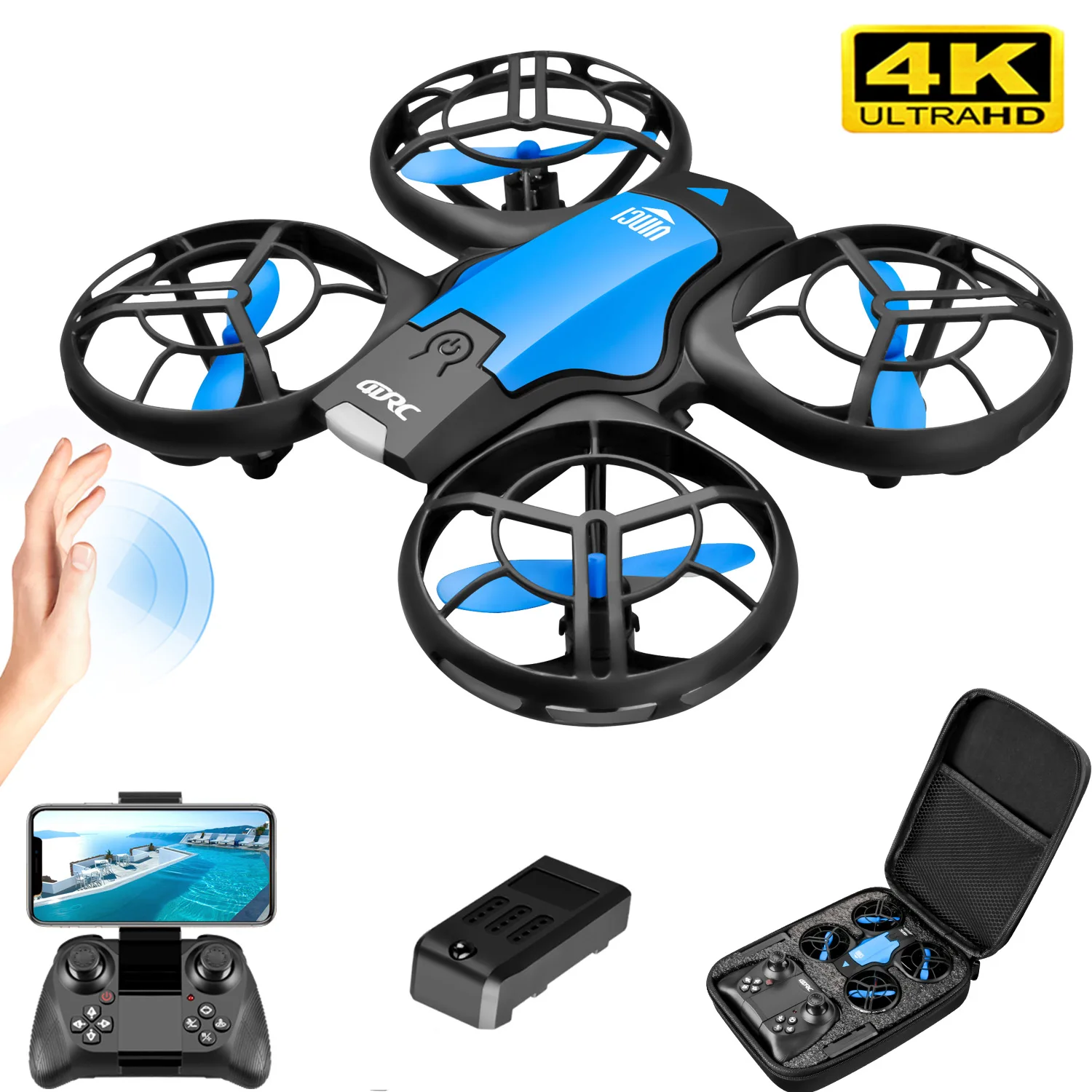 V8 New Mini Drone 4K Professio - Drone Camera Professional ulasan dan harga