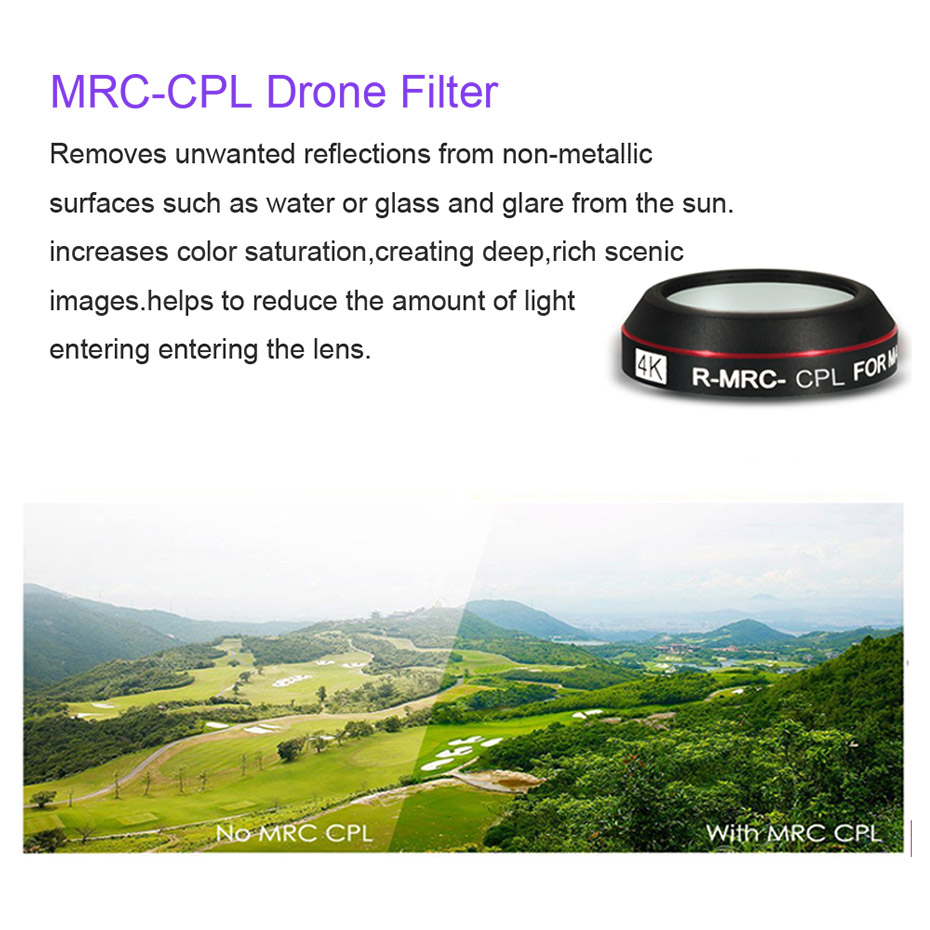 Drone Filter For Mavic Pro CPL - Drone Camera Filter ulasan dan harga