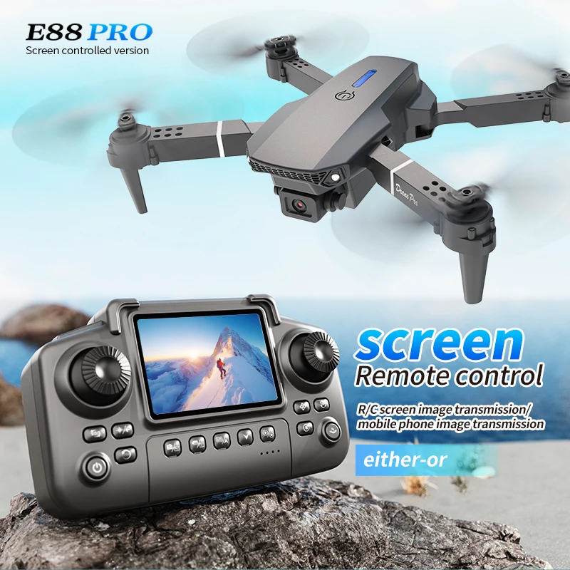 Professional E88 PRO Drone wit - Drone Camera Professional ulasan dan harga