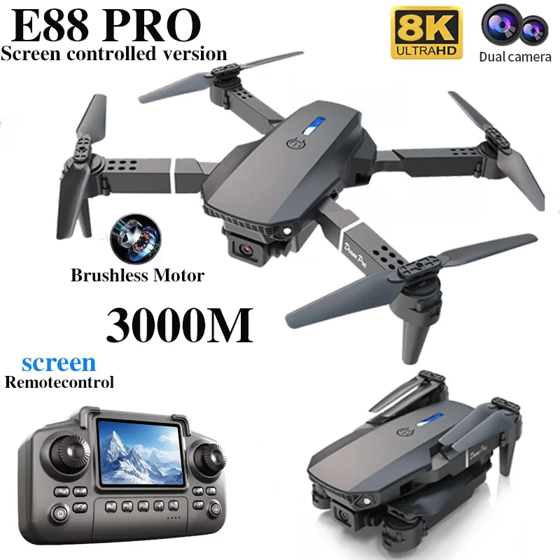 Professional E88 PRO Drone wit - Drone Camera Professional ulasan dan harga