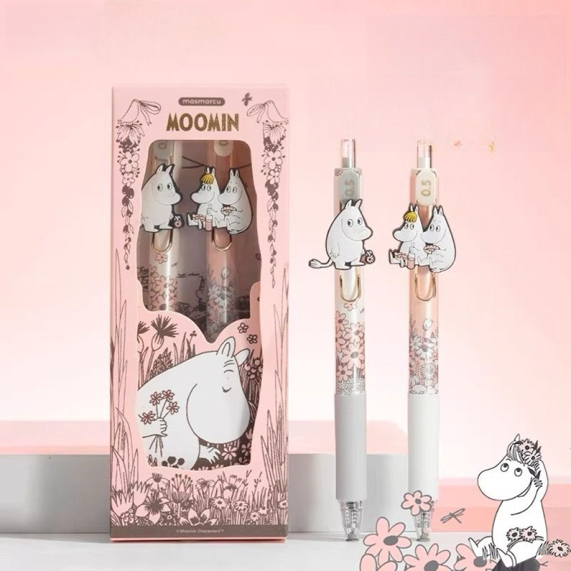 Moomin Cute Retractable Gel Pe - Drone Camera Stabilized ulasan dan harga