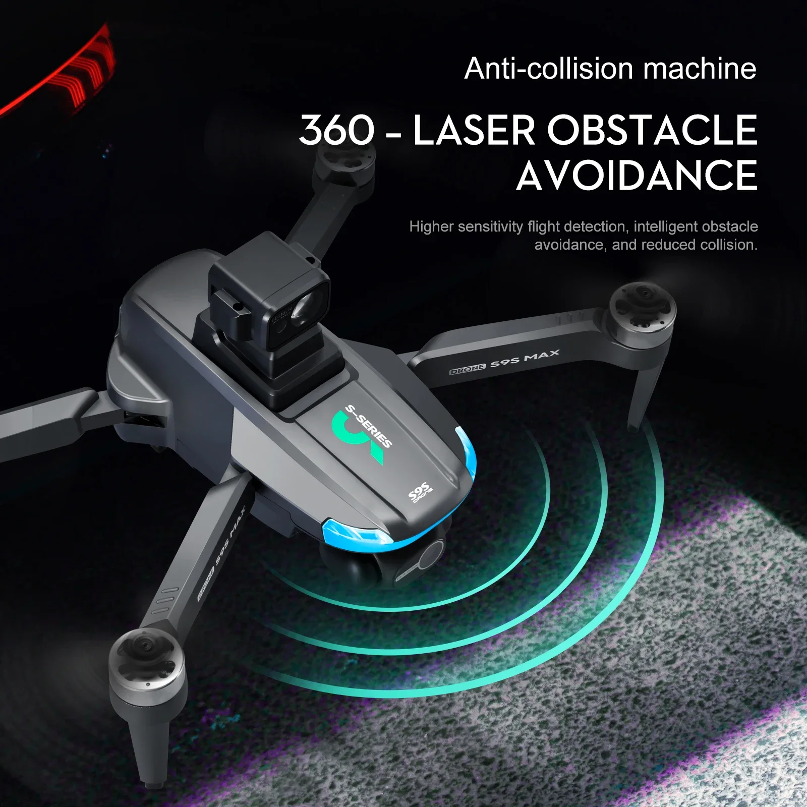 NEW S9S MAX MINI Drone 4K 2-Ax - Drone Camera Lens ulasan dan harga