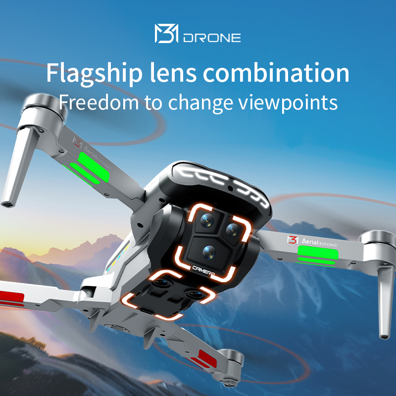 M3 Professional Drone 4K HD Ae - Drone Camera Professional ulasan dan harga