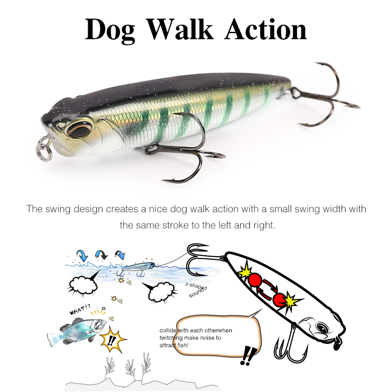 TSURINOYA 110F Topwater Pencil - Eachine Drone E58 ulasan dan harga