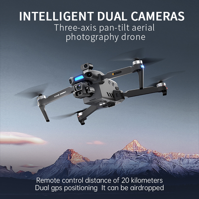 2026 New 8K Dual Camera Drone  - Drone Camera With Gimbal ulasan dan harga