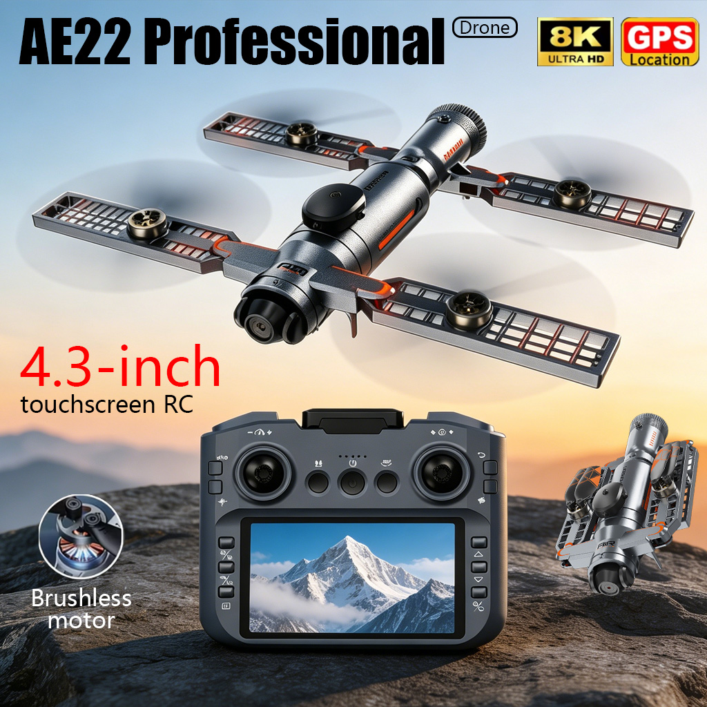 Upgraded AE22 PRO MAX Foldable - Drone Camera Waterproof ulasan dan harga