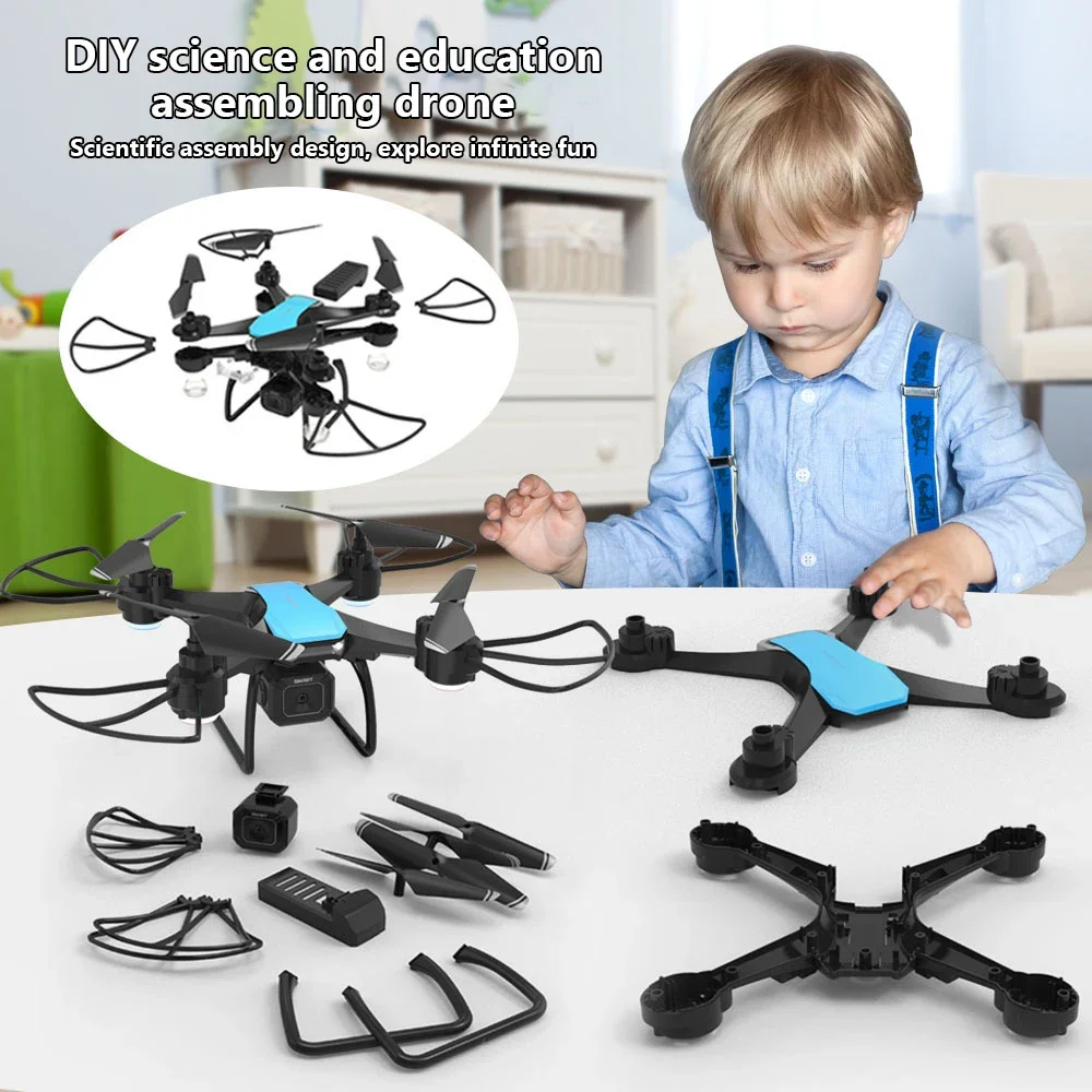 JJRC H108 DIY Teaching Assembl - Drone Camera 4K ulasan dan harga