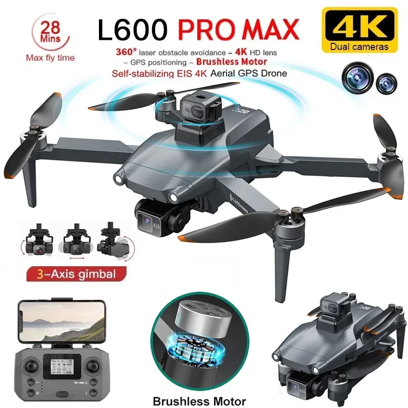 L600 PRO MAX GPS Drone Profess - Drone Camera Professional ulasan dan harga