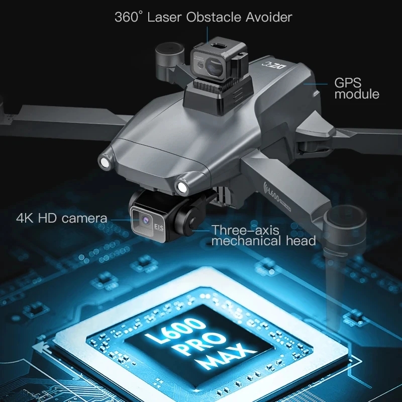 L600 PRO MAX GPS Drone Profess - Drone Camera Professional ulasan dan harga