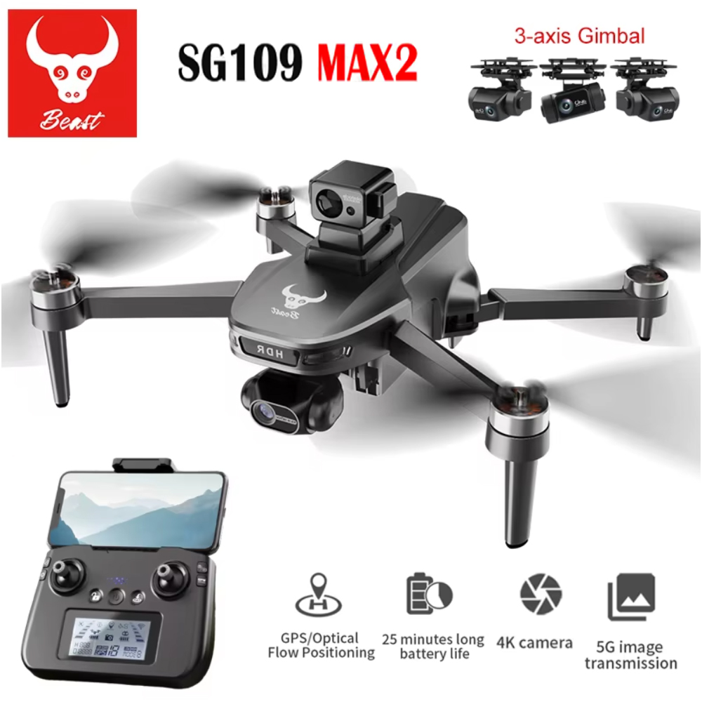 SG109 MAX2 Professional FPV 8K - Drone Camera Professional ulasan dan harga
