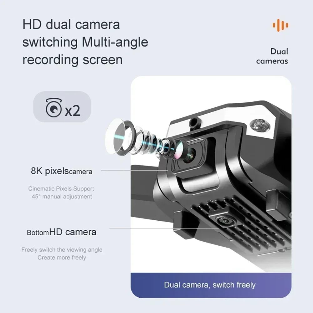 G6 pro Drone with 8K Dual Came - Drone Camera Professional ulasan dan harga