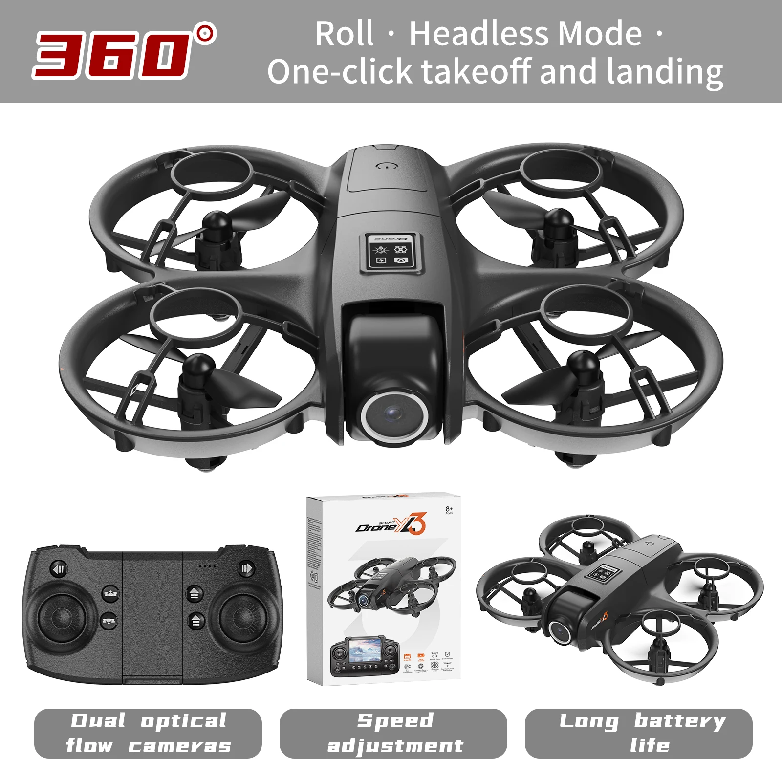 New YL3 RC Drone 8K 1080P Wide - Drone Camera Night Vision ulasan dan harga