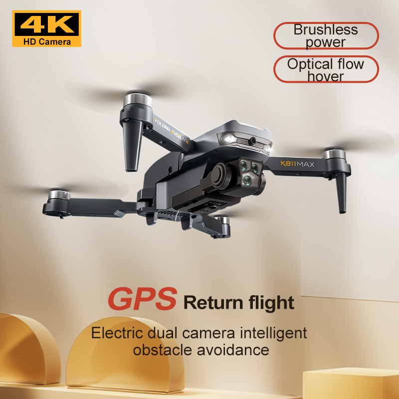 K811MAX Quadcopter Drone: Brus - Drone Camera 4K ulasan dan harga