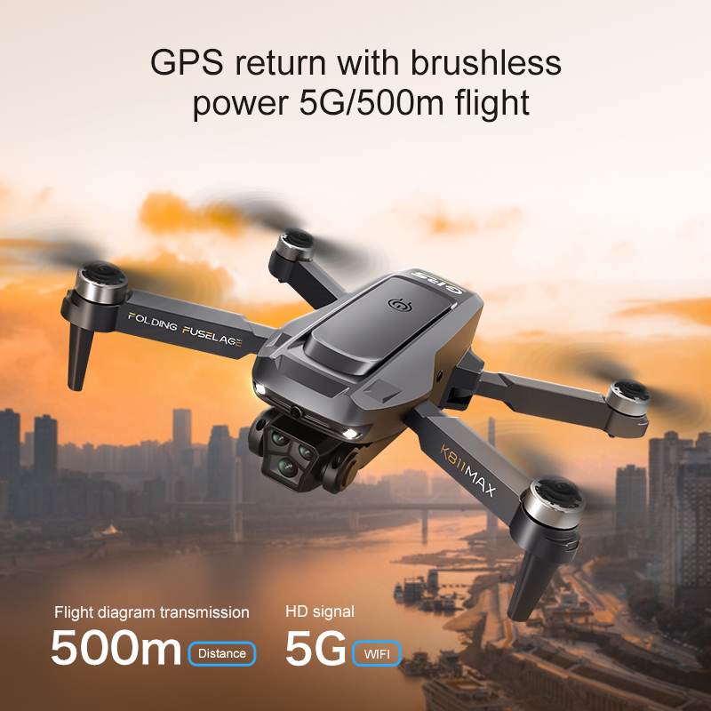 K811MAX Quadcopter Drone: Brus - Drone Camera 4K ulasan dan harga