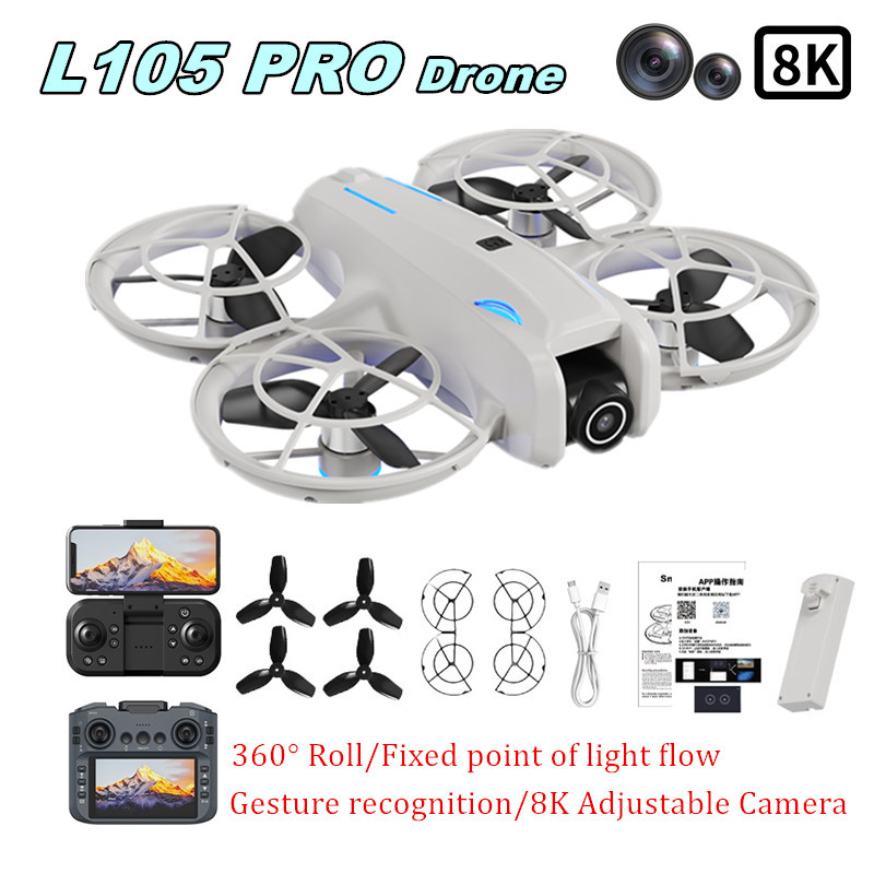 L105 PRO Drone Duel 8k Lens Fu - Drone Camera Professional ulasan dan harga