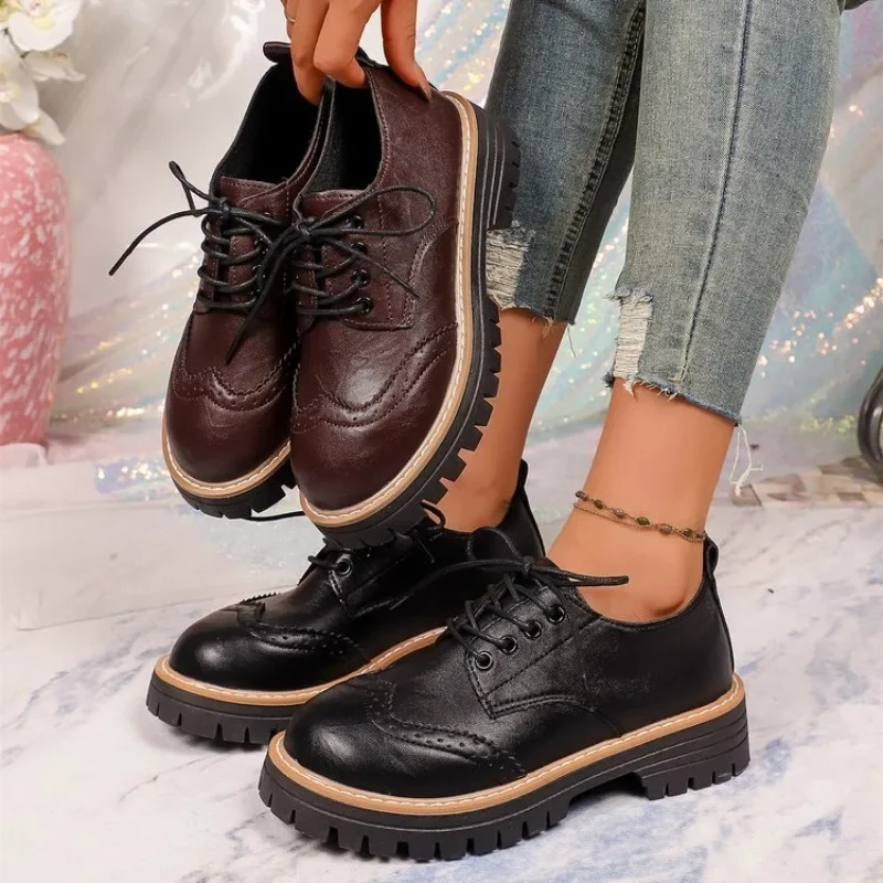 Women Classic Platform Oxford  - Drone Camera Stabilized ulasan dan harga