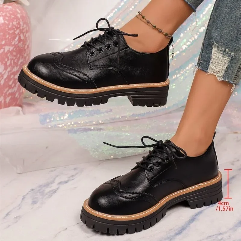 Women Classic Platform Oxford  - Drone Camera Stabilized ulasan dan harga