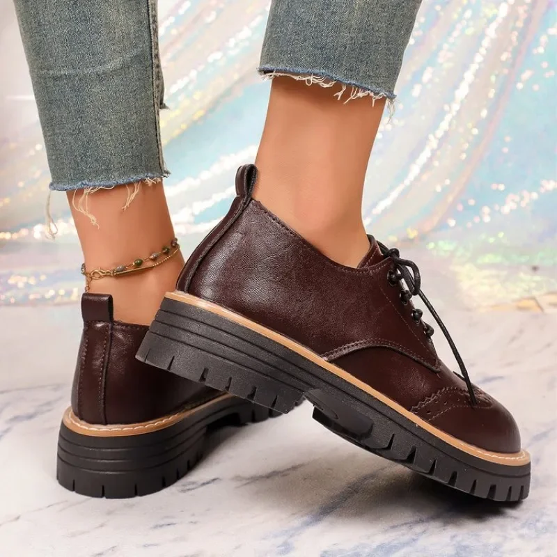 Women Classic Platform Oxford  - Drone Camera Stabilized ulasan dan harga