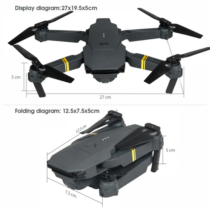 4K Eachine E58 Drone WIFI FPV  - Eachine Drone E58 ulasan dan harga